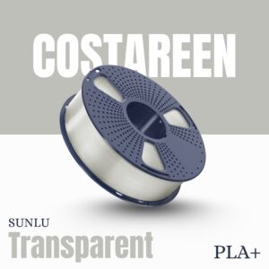 SUNLU PLA+ Transparent 1.75mm 3D Printing Filament