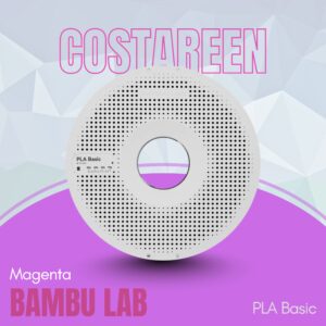 BAMBULAB Pla Basic MAGENTA 3d printing Filament 1kg spool