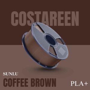 SUNLU Pla+ Coffee Brown 1.75mm 3d printing Filament