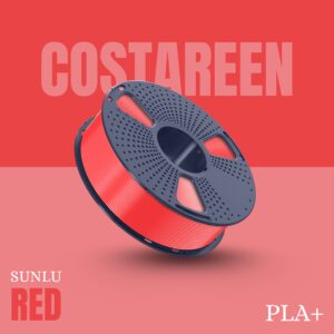 SUNLU Pla+ RED 1.75mm 3d printing Filament
