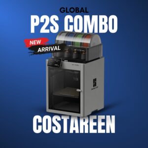 Bambu Lab P2S Combo (AMS Included) – Professional Multi-Color 3D Printer