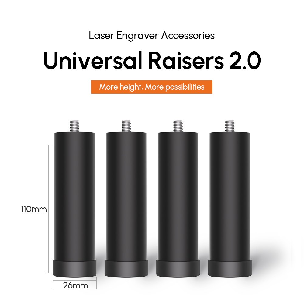 AlgoLaser Adjustable Risers ALRS2.0 (10cm)