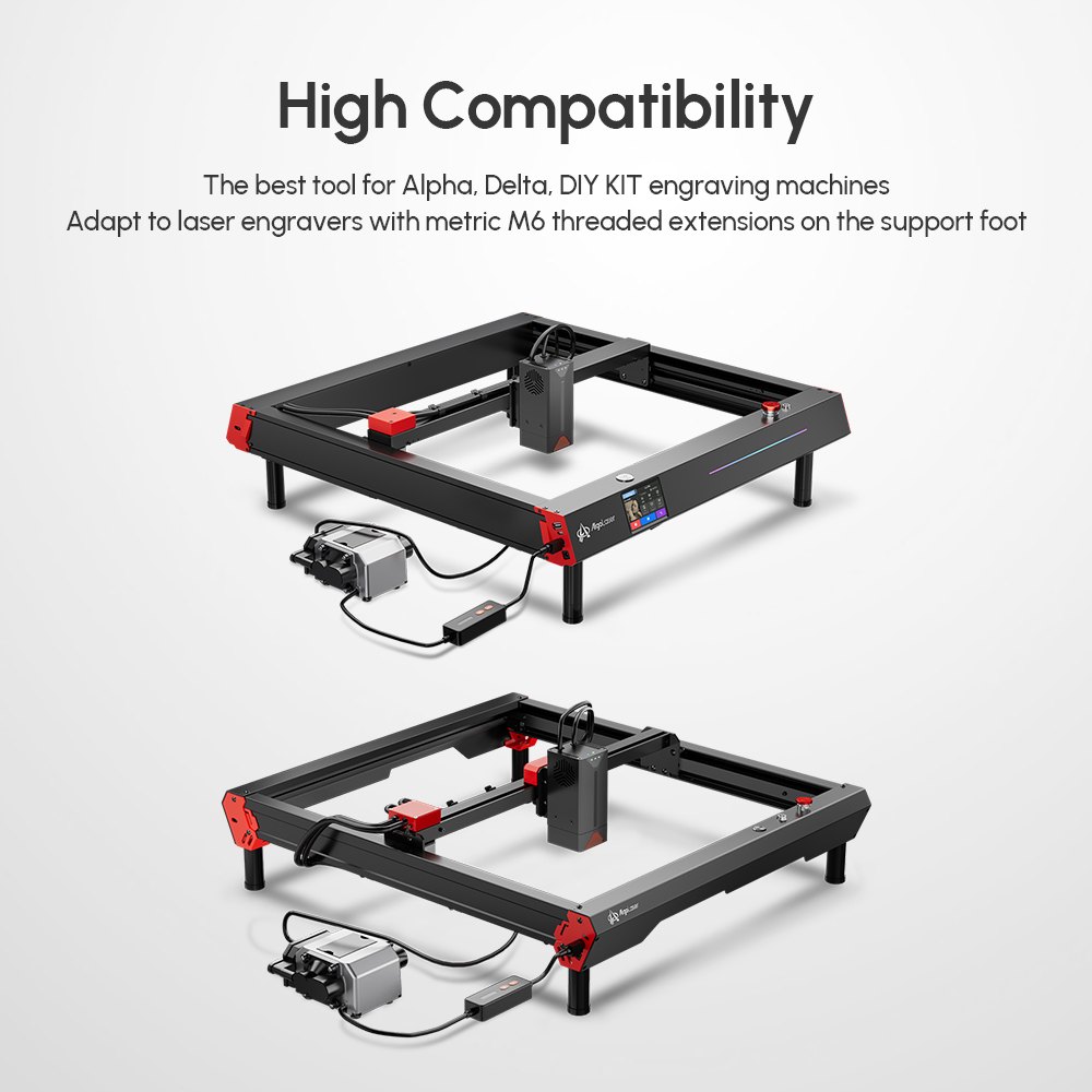 AlgoLaser Adjustable Risers ALRS2.0 (10cm) - view 4 AlgoLaser Adjustable Risers ALRS2.0 (10cm) - view 4