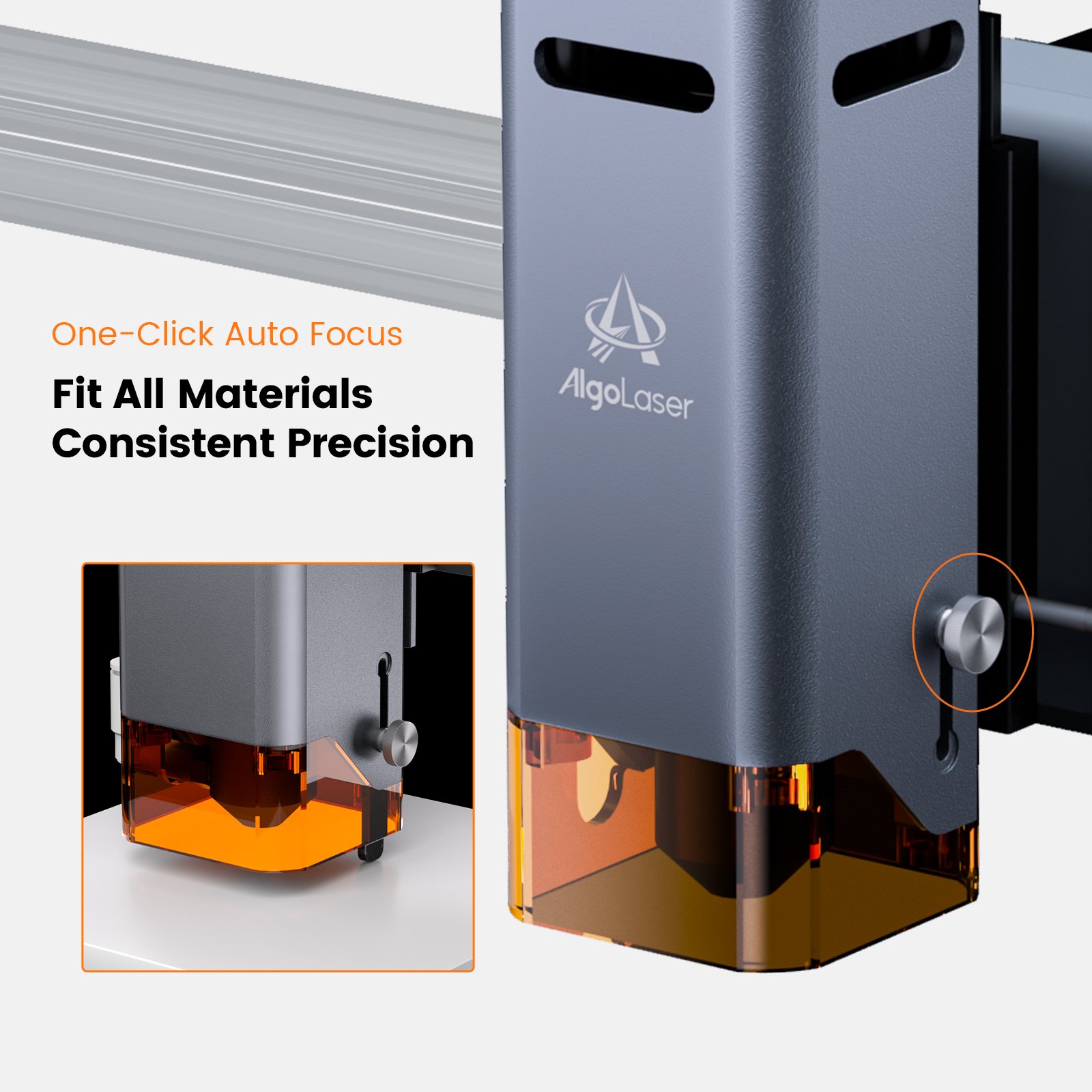 AlgoLaser DIY KIT MK3 20W Laser Engraving Machine - view 5 AlgoLaser DIY KIT MK3 20W Laser Engraving Machine - view 5