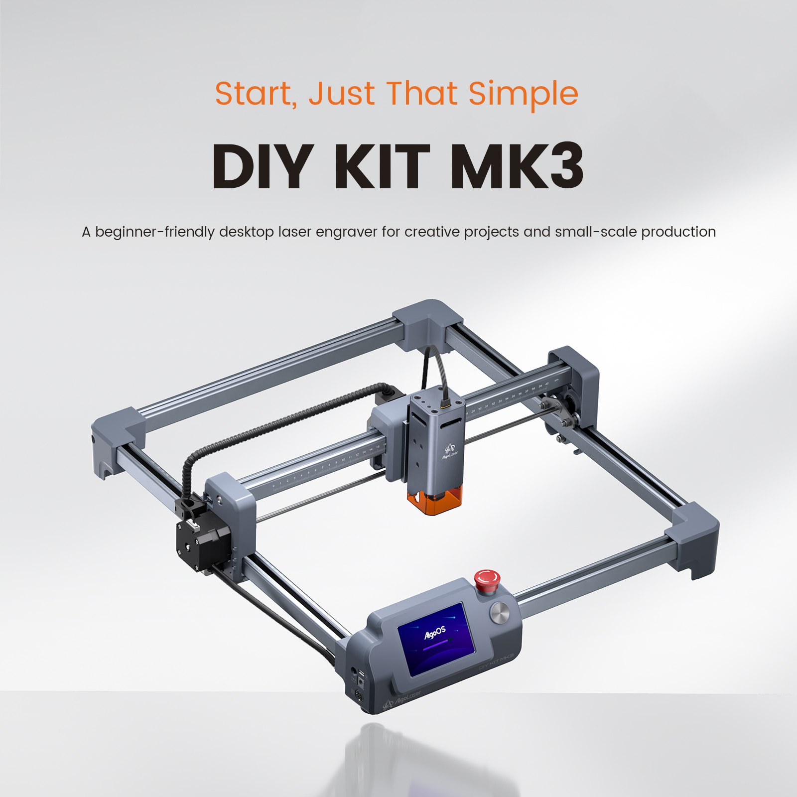 AlgoLaser DIY KIT MK3 8W Laser Engraving Machine - view 1 AlgoLaser DIY KIT MK3 8W Laser Engraving Machine - view 1