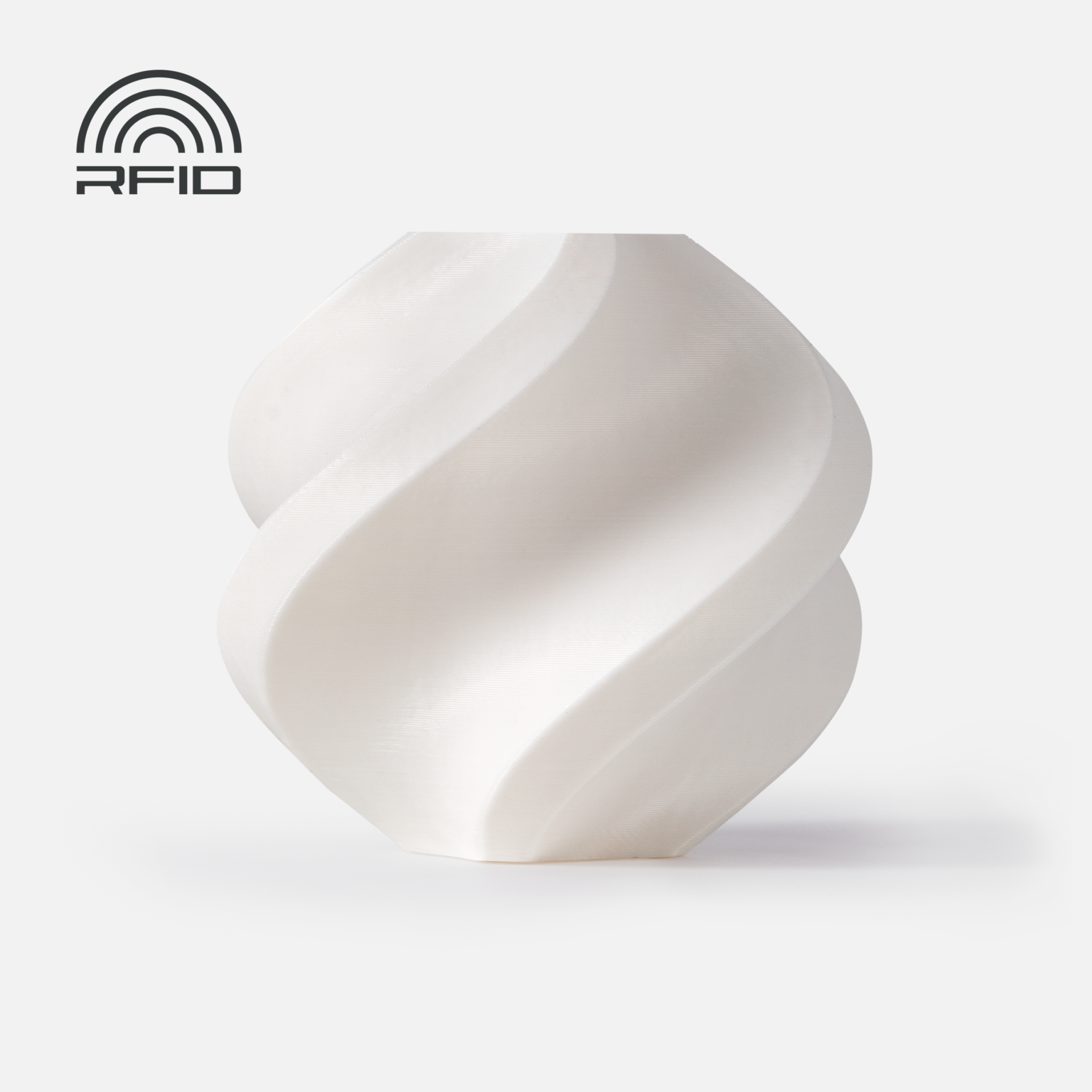 Bambu Lab ABS Refill White 3D Printer Filament 1.75mm 1kg